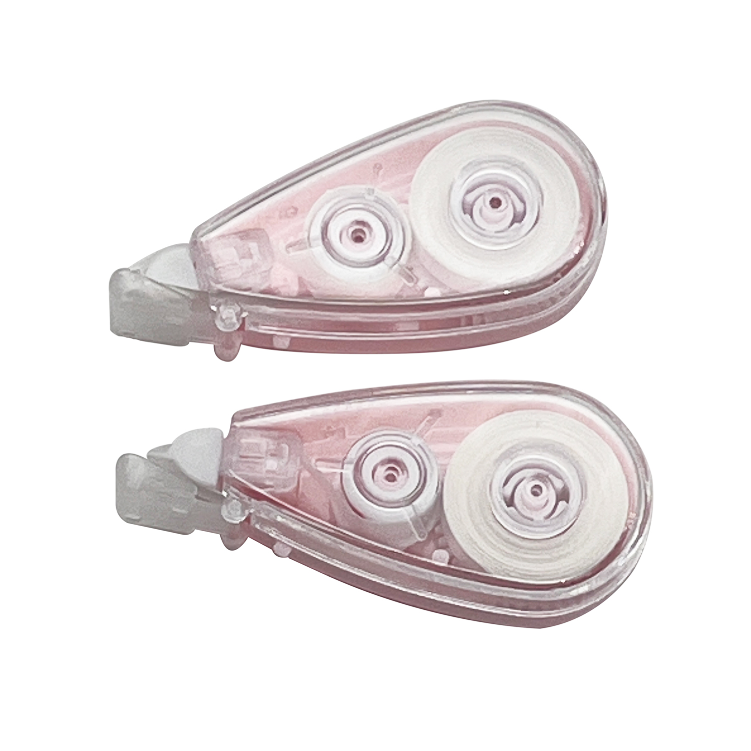 Custom logo new style cheap stationery pink plastic correction tape roller office school use cute white out correction tape